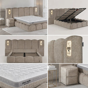 Lit Coffre LAS PALMAS (LED) Pierre Cardin