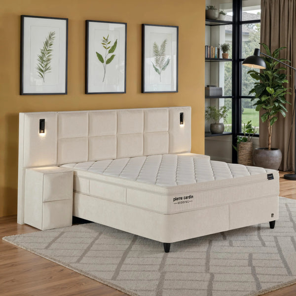Lit Coffre ALICANTE LED Pierre Cardin