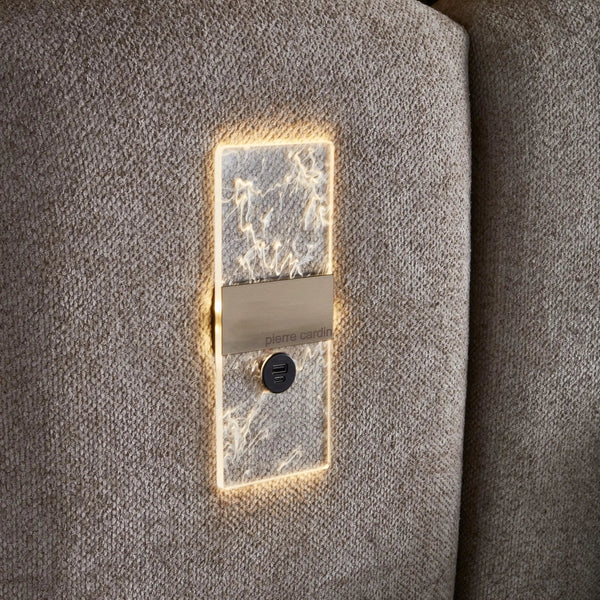 Lit Coffre LAS PALMAS (LED) Pierre Cardin