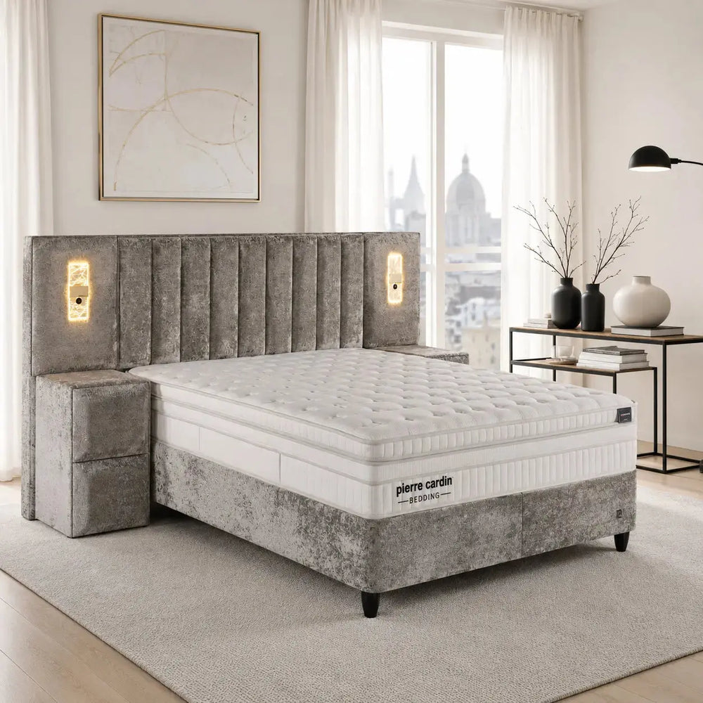Lit Coffre LA FAYETTE LED Pierre Cardin