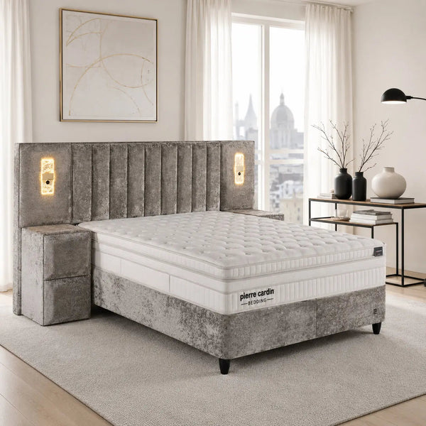 Lit Coffre LA FAYETTE LED Pierre Cardin