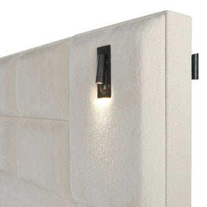 Lit Coffre ALICANTE LED Pierre Cardin