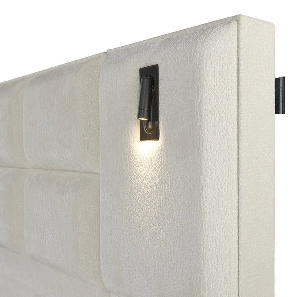 Lit Coffre ALICANTE LED Pierre Cardin