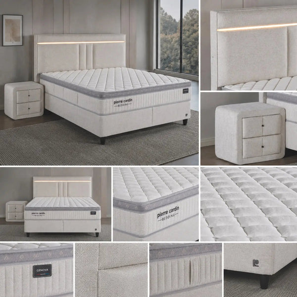 Lit Coffre GENOVA LED Pierre Cardin