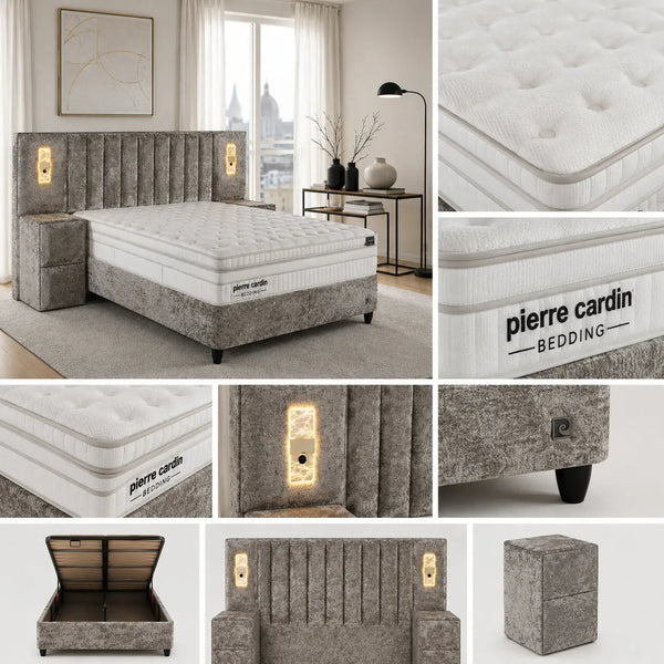 Lit Coffre LA FAYETTE LED Pierre Cardin