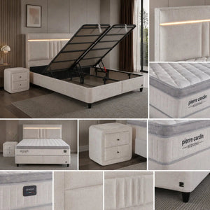 Lit Coffre GENOVA LED Pierre Cardin
