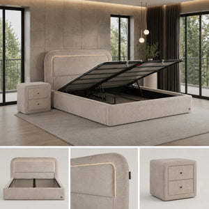 Lit Coffre TRENTO Pierre Cardin